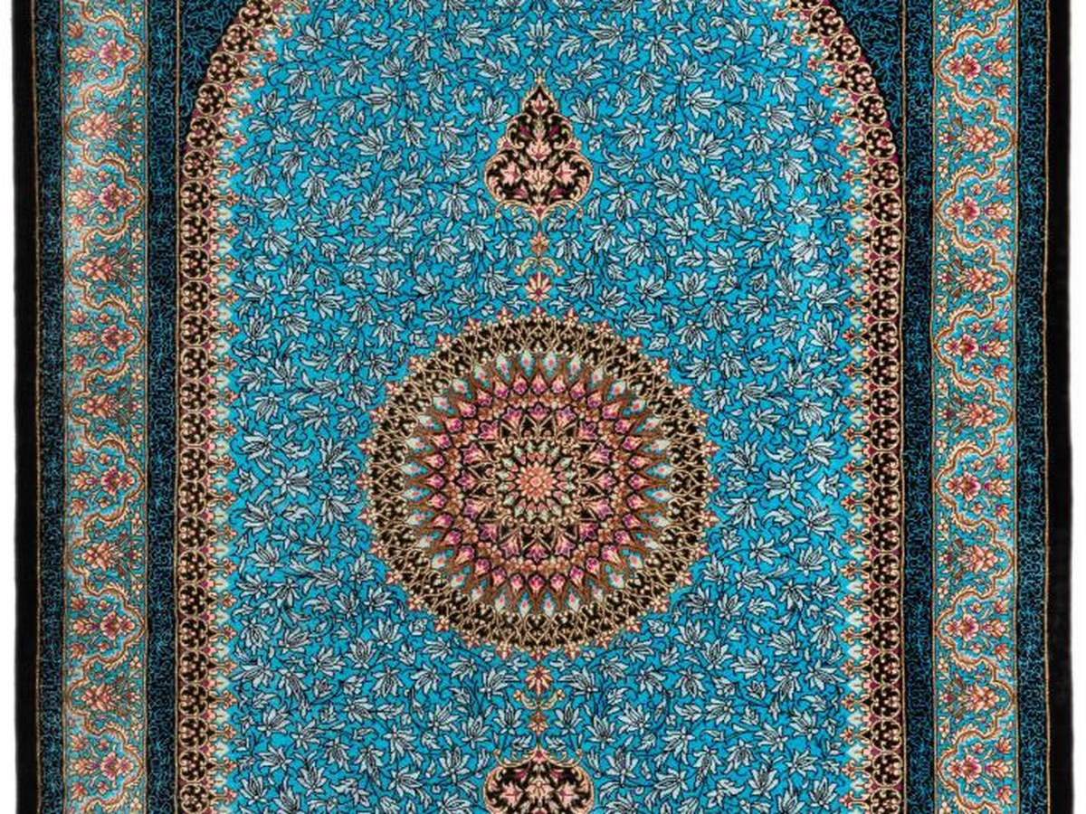 Tapis d'orient authentique noué main